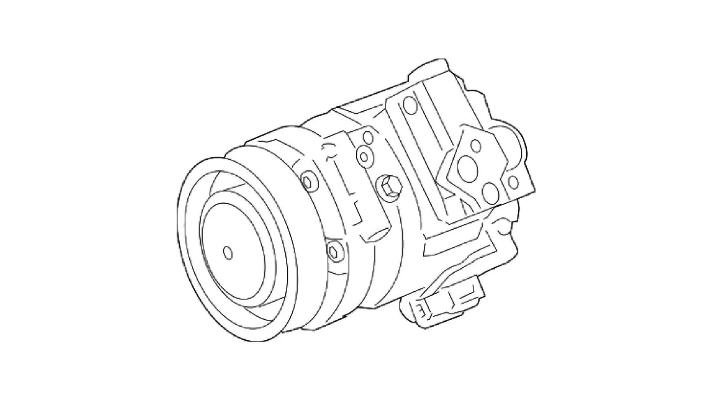 HELLA HLLR012802 ضاغط تكييف مجدد لسيارة فوج (S.C) 2005–2009