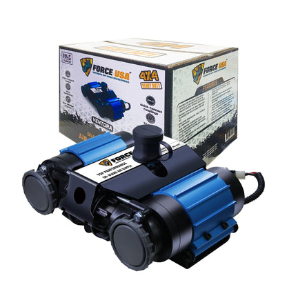 FORCE USA 4×4 Dominator: ضاغط هواء مزدوج شديد التحمل لأداء لا يتوقف