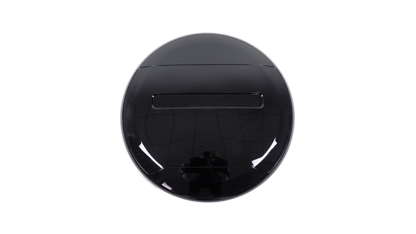 AFTERMARKET SPARE WHEEL COVER - BLACK WITHOUT LOGO- VPLEW0157