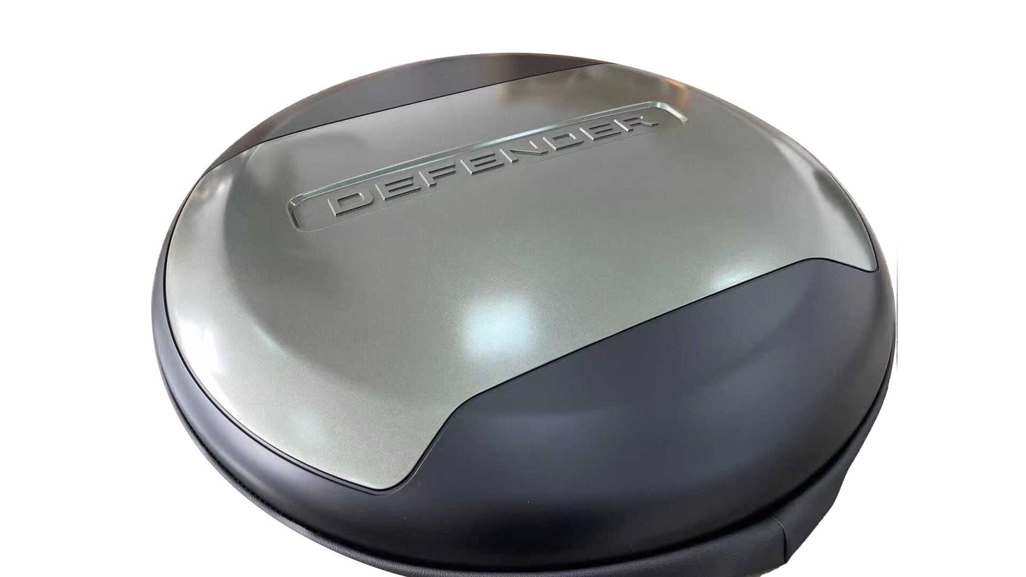 غطاء الإطار الاحتياطي - VPLEW0143 - أخضر بانجيا مع شعار
