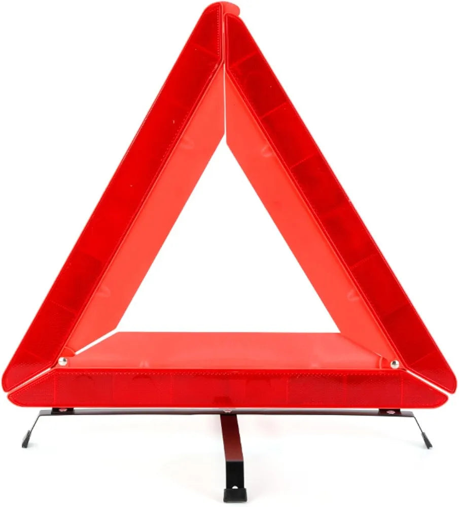Foldable Safety Warning Triangle for Roadside Breakdowns, Warning Triangle with Storage Box for Car Emergencies Accessories (1 pack)