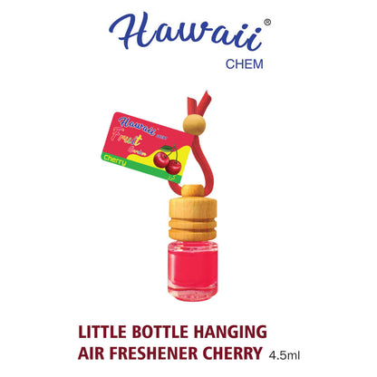 معطر جو للسيارة هاواي بزجاجة صغيرة | معطرات جو بروائح السيارة | زجاجات فواحة معلقة | يزيل روائح السيارة الكريهة ويدوم طويلاً لانتعاش الهواء