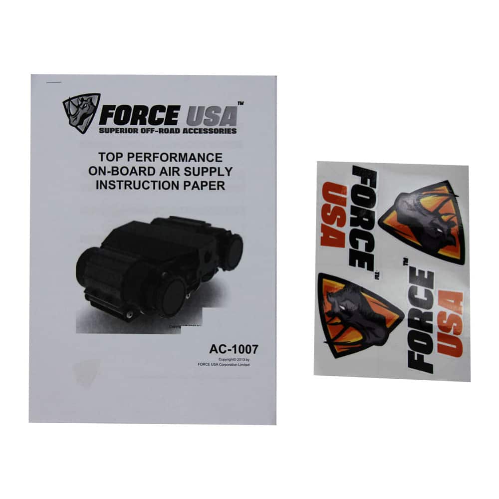 FORCE USA 4×4 Dominator: ضاغط هواء مزدوج شديد التحمل لأداء لا يتوقف