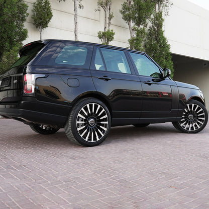 عجلات Land Rover من سبائك الألومنيوم المشغولة مقاس 23 بوصة (طقم من 4 قطع)