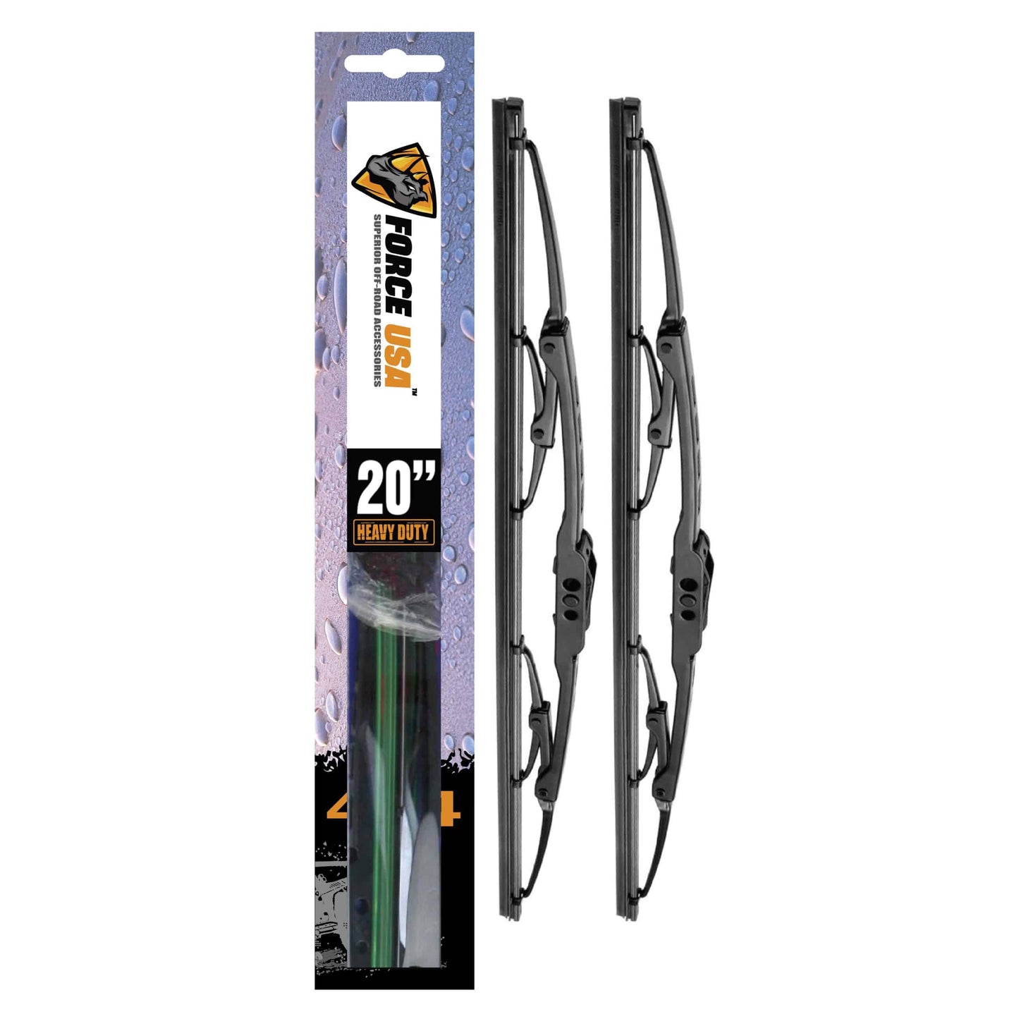 Force USA Advanced Wiper Blades Metal-20″inch