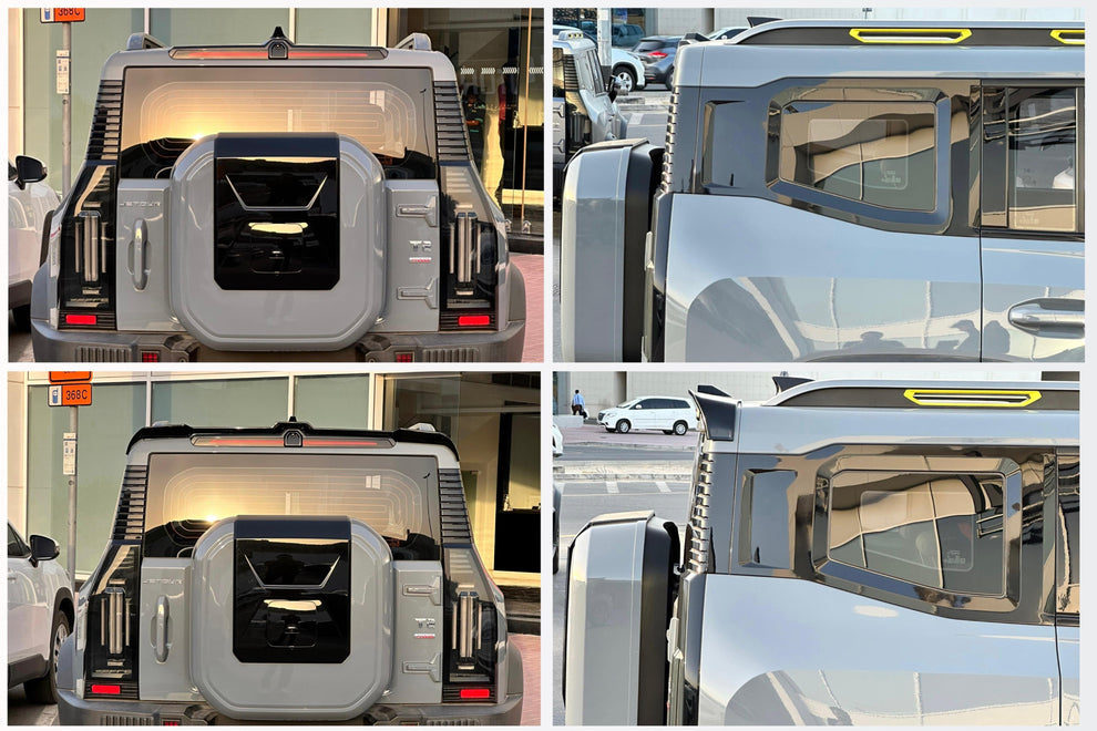 Jetour T2 Rear Spoiler - Narrow (small size) ( 2024>2026 )